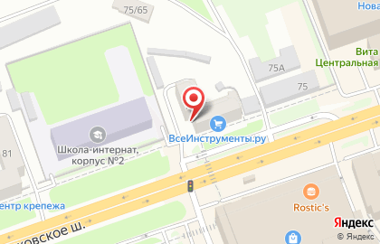 Оптово-розничный магазин Метизград на карте