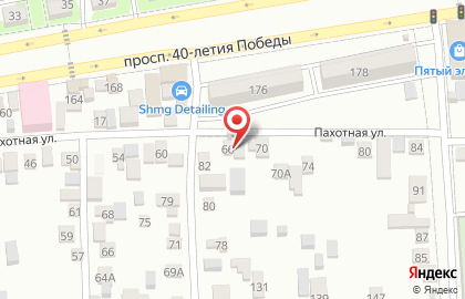 Продуктовый магазин в Ростове-на-Дону на карте
