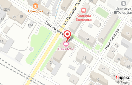 Общественная баня СамоваровЪ на карте