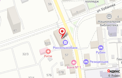 ОАО Россельхозбанк на улице Смолина на карте