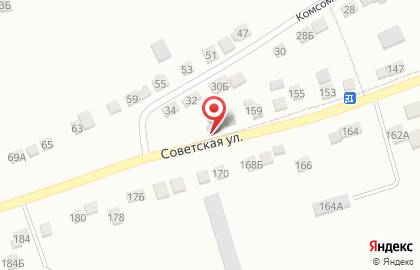 Салон ритуальных услуг на Советской улице на карте