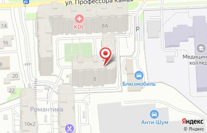 Строящиеся объекты, ООО Сити-Строй на улице Профессора Камая на карте