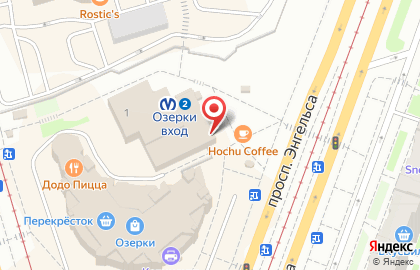 Сеть офф-прайс магазинов Familia в Выборгском районе на карте