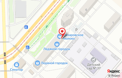 Продуктовый магазин в Красноярске на карте