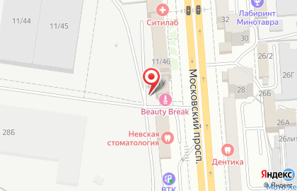 Юридическая компания Адвокат Рубцов Р.Н. и партнеры на карте