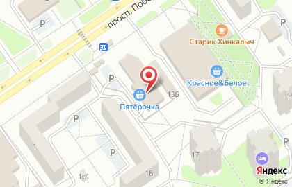 Фирменный магазин Чешский лев в микрорайоне Восточный на карте