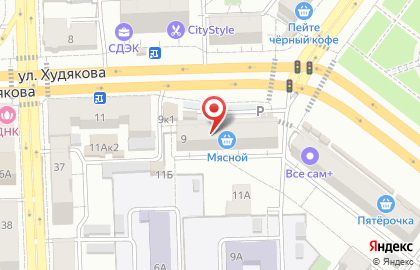 Фирменный магазин Ермолино в Центральном районе на карте