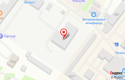 Автосервис Звезда на Пролетарской улице на карте