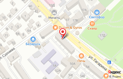 Магазин Паркет Элит в Советском районе на карте