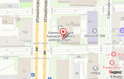 Столовая в Санкт-Петербурге на карте