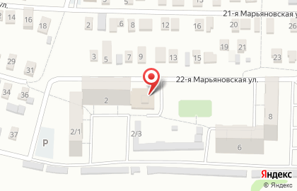 Магазин ПивоМан на 22-ой Марьяновской улице на карте