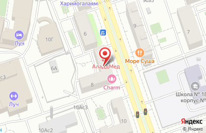 АНТ на 1-й Владимирской улице на карте