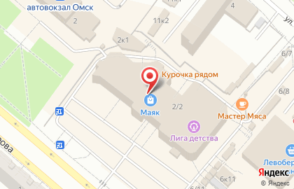 Магазин Тач-Салон на проспекте Комарова, 2/2 на карте