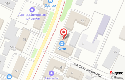 Мастерская лестниц Виктория в Индустриальном районе на карте