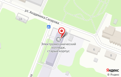 Ульяновский электромеханический колледж на карте