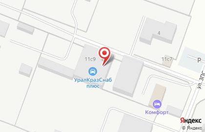 Автоцентр УралКразСнаб плюс на карте