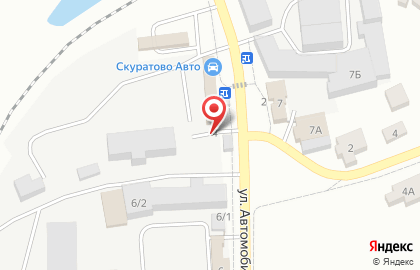Киоск по продаже цветов на улице Автомобилистов на карте