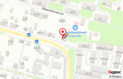 Продуктовый магазин в Ставрополе на карте