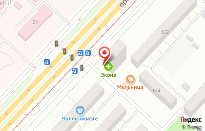 Аптека Экона в Набережных Челнах на карте