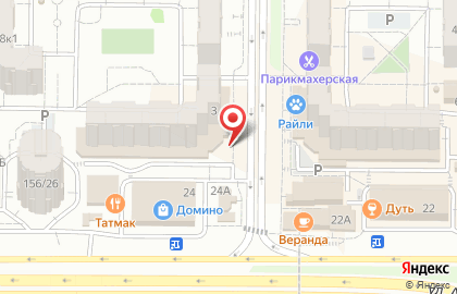 Супермаркет Магнит на улице Хайдара Бигичева на карте