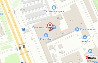 Компания Кирстрой на Енисейской улице на карте