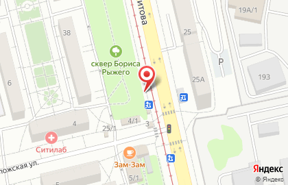 Сеть продуктовых магазинов, ИП Пестов А.Б. на Сухоложской улице на карте