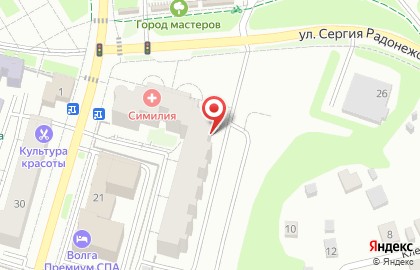 Частная охранная организация Цербер на Ярославской улице на карте