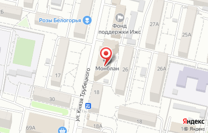 Компания Авточехлы и Автоткани на улице Князя Трубецкого на карте