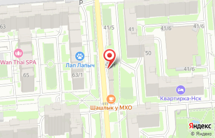 Магазин Мясной двор в Горском микрорайоне на карте