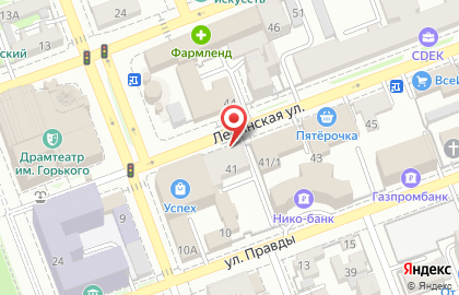 Поликлиника №2 Оренбургский городской клинический противотуберкулезный диспансер на карте
