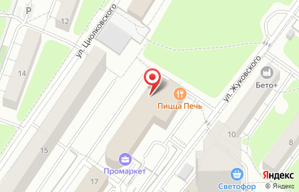 Компания Полимеризоляция на улице Жуковского на карте