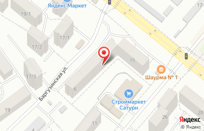 Жемчужина на Баргузинской улице на карте