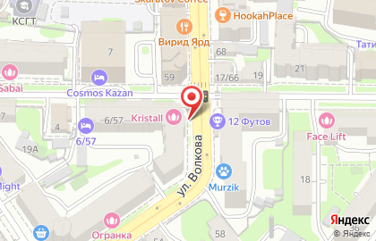 Йола-маркет в Казани на карте