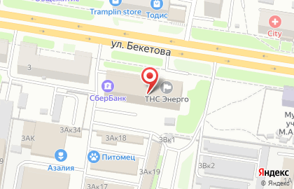 TRW на улице Бекетова на карте