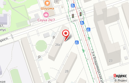 Снежинка, ЖСК на карте