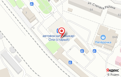 Банкомат РоссельхозБанк, филиал в г. Йошкар-Оле в Кокшайском проезде на карте