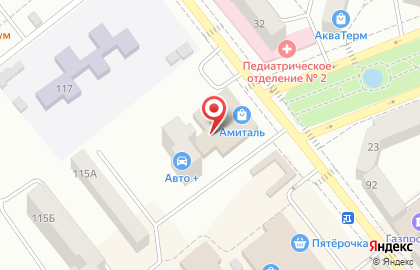 Книжный магазин Амиталь на улице Дзержинского на карте
