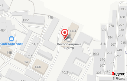 Пермский лесопожарный центр на карте
