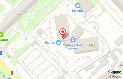 Кондитерский магазин в Нижнем Новгороде на карте