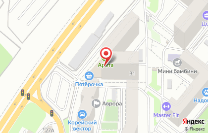 Детский центр Лучик на улице Антонова-Овсеенко на карте