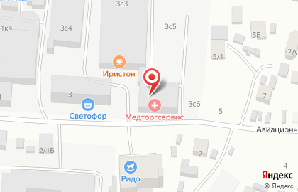 Auto-Party на Авиационной улице на карте