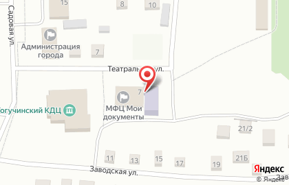 Тогучинская межпоселенческая центральная Библиотека на карте