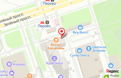 Очкарик в Перово на карте