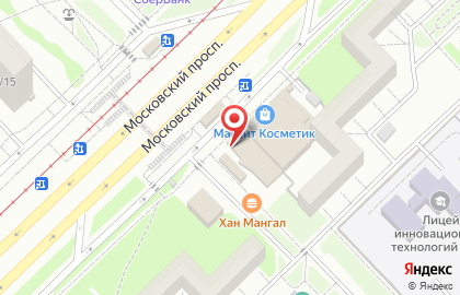 Пекарня Пирожкофф на Московском проспекте на карте