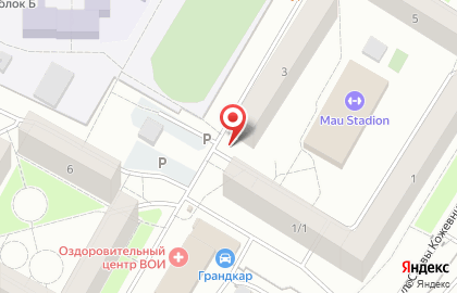 Киоск по продаже фруктов и овощей в Новосибирске на карте
