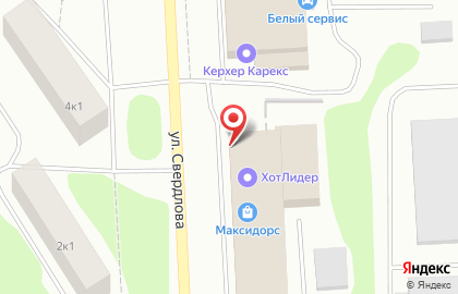 Торговая компания ПрофОдежда51 на улице Свердлова на карте