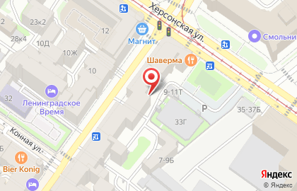 Право на площади Александра Невского I на карте