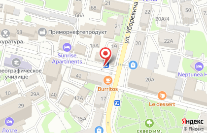 Дежавю на улице Уборевича на карте