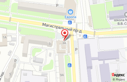 Магазин кондитерских изделий в Магистральном проезде на карте