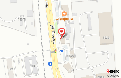 Пирожковая Федоровка на карте